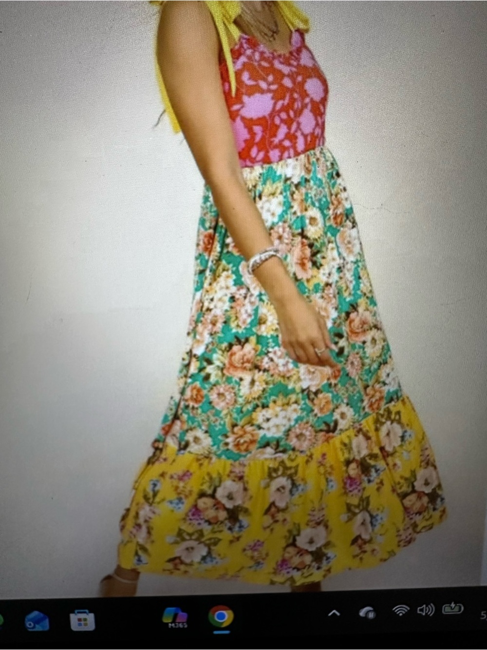 Haptic Boutique Maxi Sundress, eclectic, boho, Soft,Quality, dress L -XL - Picture 2 of 11